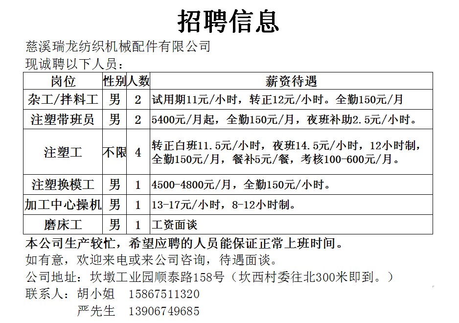 庄桥地区最新招聘动态及职业机会探索