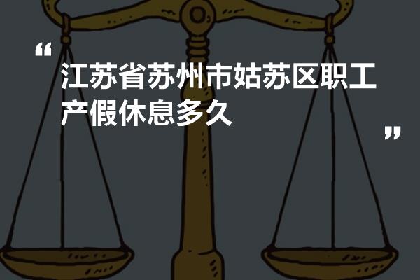 苏州最新产假政策详解